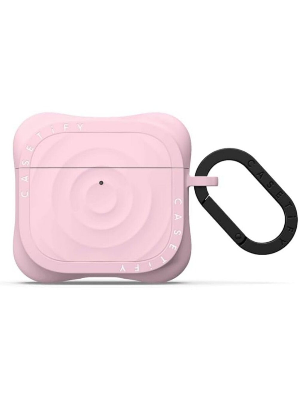 Stylish Primrose Pink Ripple Case for AirPods 4/5 - Durable & Protective Cover